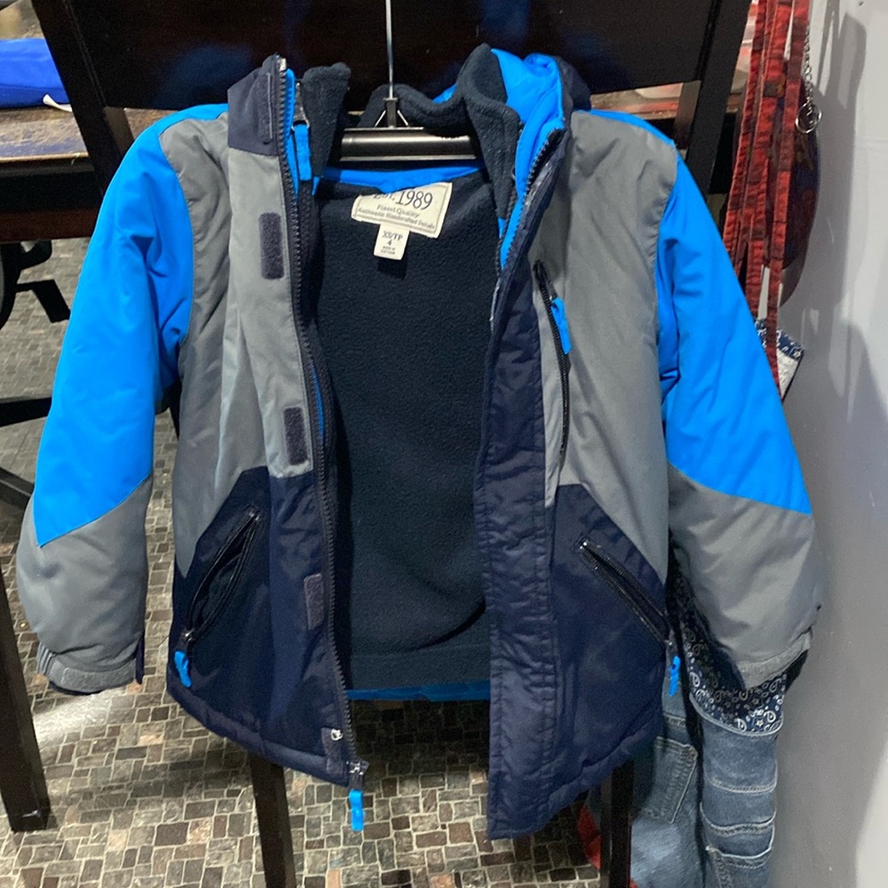 3-in-1 winter jacket size xs/4